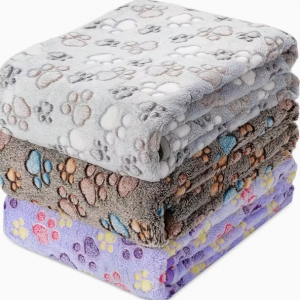 Plyšové deky pro psy – Sada 3 ks