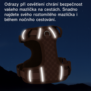 Alternative view of Prodyšný a odolný postroj pro psy – Nastavitelný a bezpečný