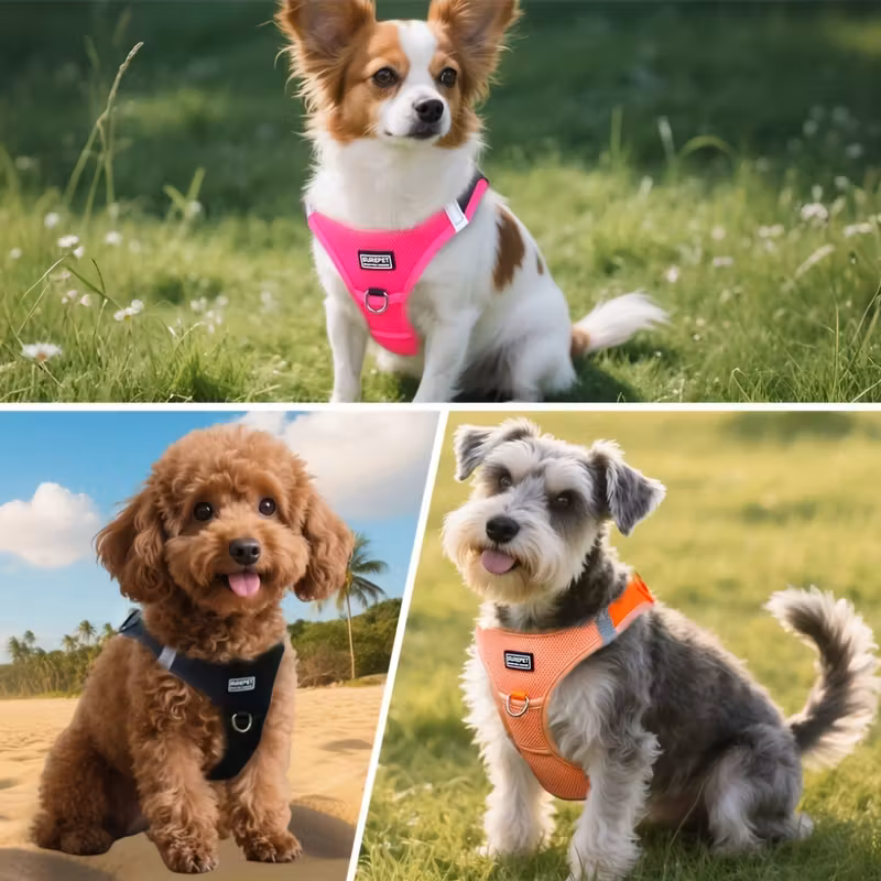 Postroj pro psy s vodítkem – Měkký a pohodlný - Obrázek 4