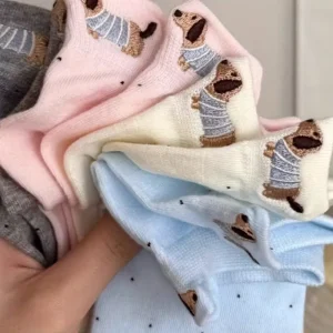 Dámské ponožky s psím motivem – roztomilý design